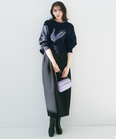 BEAUTY FORM JERSEY コクーン スカート