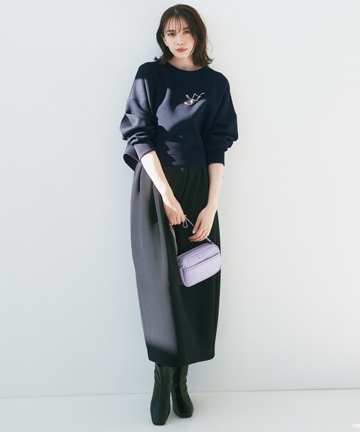 BEAUTY FORM JERSEY コクーン スカート