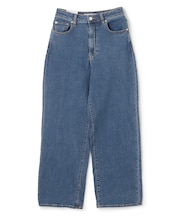 【UNFILO DENIM/新色追加】撥水ストレッチ ルーズワイドデニム