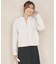 【WEB限定カラー】BEAUTY FORM JERSEY キーネックカーディガン