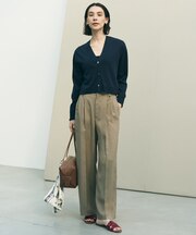 【セットアップ着用可】TENNEN TOUCH タックワイドパンツ