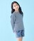 【110-150cm】タックスリーブTシャツ