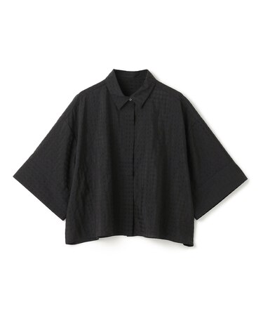 ライトシアー クロップドシャツ