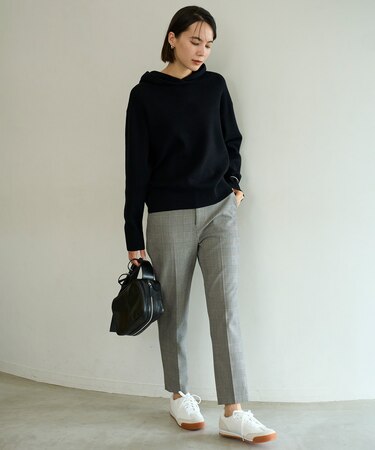 【ウエストゴム/14サイズ展開】beauty warm pants テーパード