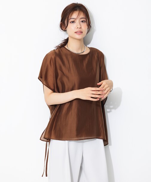 シアー レイヤード Tシャツ