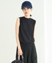 UVモイスト スリーブレスニット
