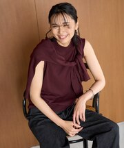 UVモイスト スリーブレスニット