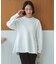 BEAUTY FORM JERSEY ペプラム トップス