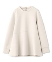 BEAUTY FORM JERSEY ペプラム トップス