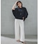 【新色追加/美シルエット/15サイズ展開】BEAUTY MOVE ワイドストレートパンツ