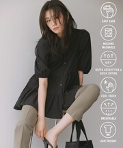 BREEZEMOVE ティアードブラウス