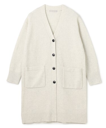【WEB限定】カシミヤブレンド ロングカーディガン