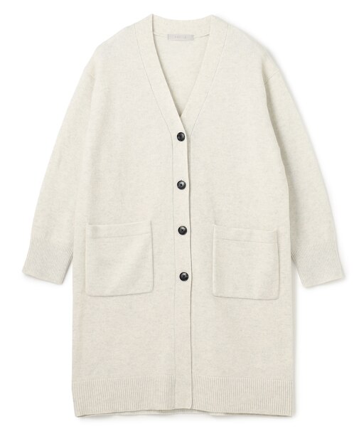 【WEB限定】カシミヤブレンド ロングカーディガン