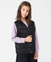 【120-150cm】TAION Vネック ダウンベスト(UNISEX)