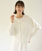 ネックビジュー カーディガン