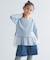 【110-150cm】BEAUTY FORM JERSEY ペプラムスウェット
