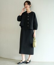 BEAUTY FORM KNIT スリーブレス ワンピース