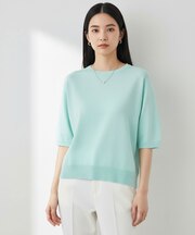 【新色追加】スゴ機能美ニット ハーフスリーブ
