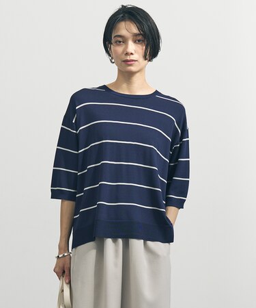 【新色追加】スゴ機能美ニット ハーフスリーブ