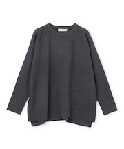 コットンカシミヤニット クルーネック