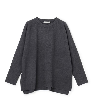コットンカシミヤニット クルーネック