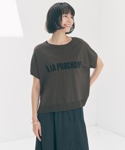 スゴ機能美ニット ロゴジャガード