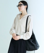 シアーダンボールニット ZIPフーディ