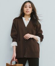 BEAUTY FORM KNIT Vカーディガン