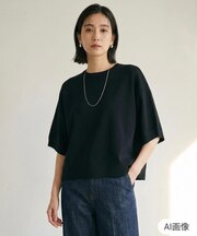 【一部店舗限定】BEAUTY FORM KNIT ハーフスリーブ