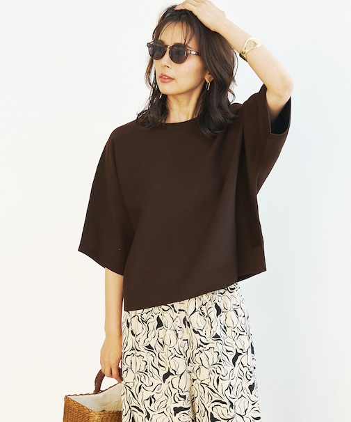 【一部店舗限定】BEAUTY FORM KNIT ハーフスリーブ