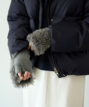 フェイクファー グローブ