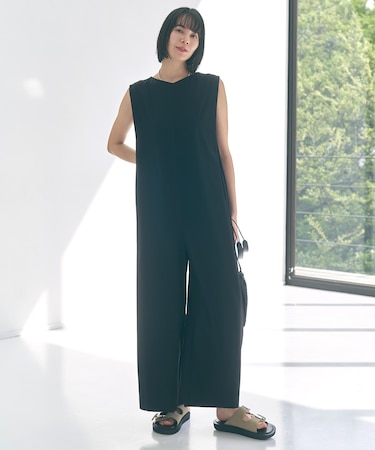 【野呂佳代さん着用】UVカット ドライトリコット オールインワン