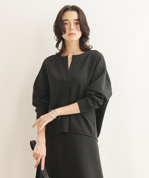 BEAUTY FORM JERSEY ソフト コクーンプルオーバー