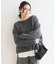 テディベア ブークレヤーン ボートネック ニット