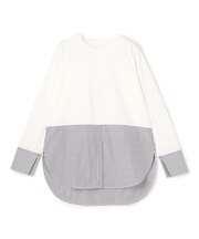 【大人気の名品インナー】シャツコンビ レイヤードＴ
