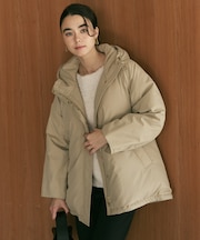 TAIONコラボ ステッチレス フーデッドダウン