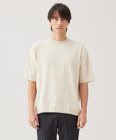 【メンズノンノWEB掲載】スゴ機能美 ニット クルーネック
