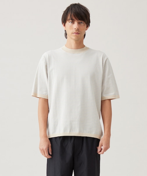 【メンズノンノWEB掲載】スゴ機能美 ニット クルーネック