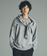 【男女兼用】クリーンスエード エンボスロゴ クルー