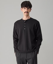 3シーズンスウェット ヘンリーネックTEE