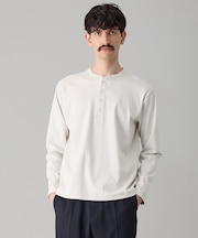 3シーズンスウェット ヘンリーネックTEE