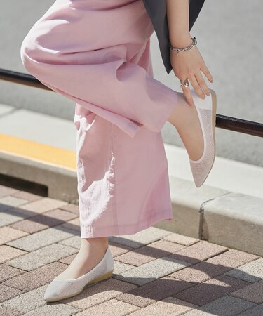 【軽量】シースルー ポインテッド パンプス