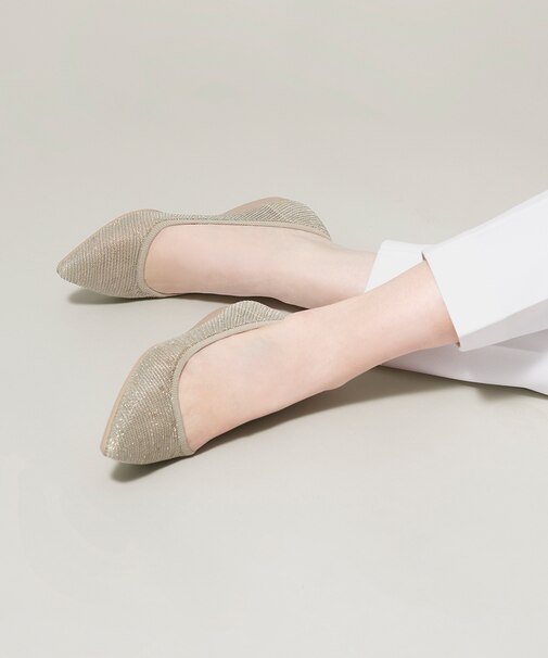 【軽量】シースルー ポインテッド パンプス