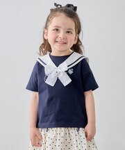【綿100%】ひんやり 2WAY セーラーTシャツ