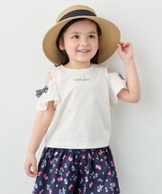【綿100%】【新色追加】オンオフショルダー Tシャツ