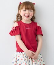 【綿100%】【新色追加】オンオフショルダー Tシャツ