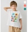 【綿100％】恐竜プリント 半袖Tシャツ