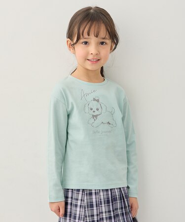 【一部店舗/WEB限定】【綿100%】プリント 長袖Tシャツ