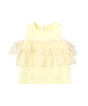 【新色追加】3WAY フリルドッキングTシャツ