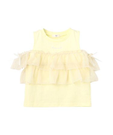 【新色追加】3WAY フリルドッキングTシャツ